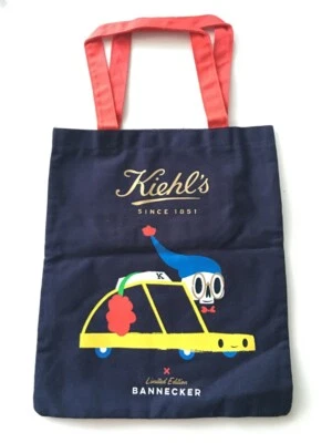 Kiehl's Travel Comestic Tote bag Limited Edition (Blue) - Image 1 of 3