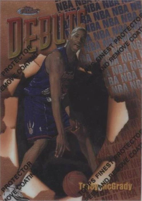 1997-98 Topps Finest - Tracy McGrady #107