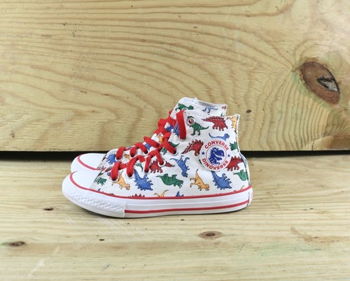 Sneakers converse All Star Dinoverse Junior taglia 2 Chucks Taylor scarpe multicolore