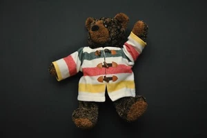 LL Bean Bear Plush Articulated 19" Glacier Park Coat  - Picture 1 of 5