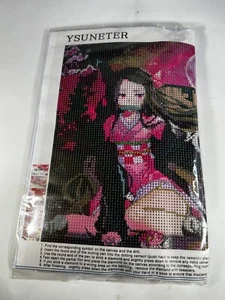 NEW Anime Manga Demon Slayer Diamond Dots Art Painting Kit Nezuko Kamado Craft - Picture 1 of 11