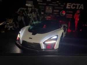 McLaren Senna 1/10 Body Shell (White) with Working Headlights – A Must-Have - Picture 1 of 9