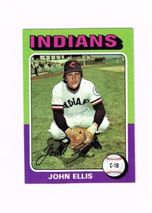 1975 Topps - #605 John Ellis