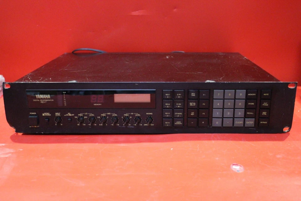 Vintage YAMAHA REV 7 Digital Reverb Reverbrator from Japan U1720 221012 - Image 1 of 4