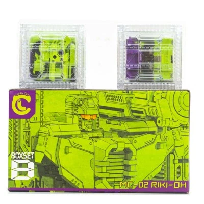 New Lucky Cat Micro Cosmos MC-02 Riki-Oh Devastator B set Action figure in stock - Image 1 of 4