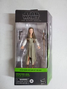 Star Wars The Black Series - Princess Leia Ewok Village - 6" Action Figure - New - Picture 1 of 2