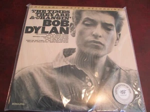 BOB DYLAN Times A-Changin' VERIFIED STICKER &NUMBERED 2607 MFSL 45RPM 180G MONO - Picture 1 of 1