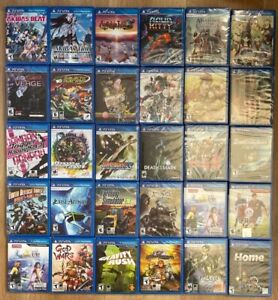 Factory Sealed PS Vita Game Collection many Rare and Great titles, pls read desc
