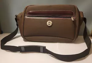 Ciao Luggage Brown Carry On Accessary Bag w/ Shoulder Strap - Picture 1 of 6