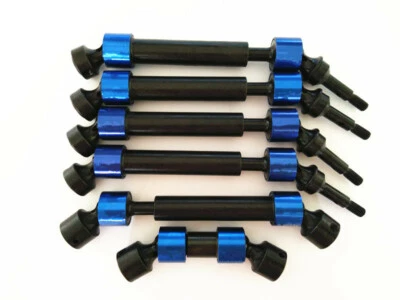 Hard Steel CV Center Front Rear Drive Shaft For Traxxas 1/10 Old E-Revo Summit  - Image 1 of 4