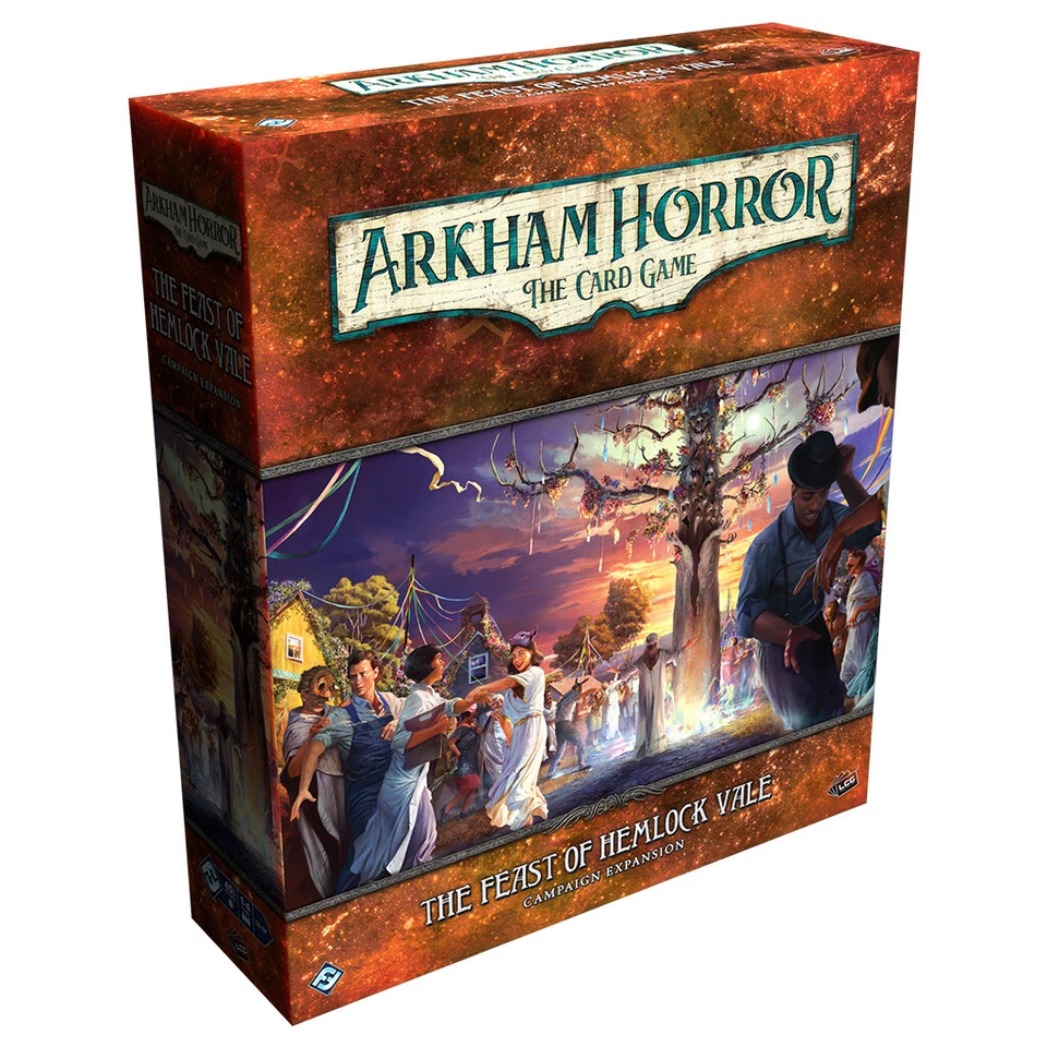 Campaña Expansión La Fiesta de Hemlock Vale Arkham Terror Juego de Cartas LCG Foto 1 de 1