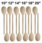 12 X WOODEN SPOONS SPATULAS CATERING PACK BEECHWOOD CROFT HOBBY COOKING APOLLO