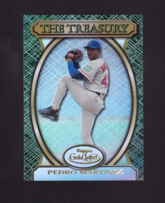 2000 Topps Gold Label the Treasury Pedro Martinez #T10 Boston Red Sox - Image 1 of 2