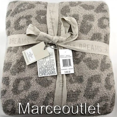 Barefoot Dreams Cozy Chic In The Wild Throw Blanket 54" x 72" Linen / Warm Gray - Image 1 of 4