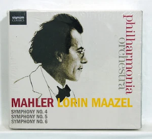 LORIN MAAZEL - MAHLER symphonies nos.4, 5 & 6 SIGNUM 3xCDs STILL SEALED - Imagen 1 de 2