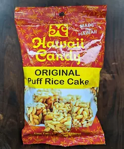 Bolsa de pastel de arroz Hawaii Candy Puff - 3 oz (Hecha en Hawai) - Imagen 1 de 2