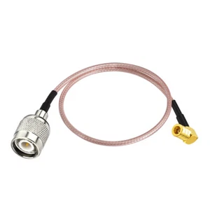 RF Patch Cable RG316 TNC male to SMB fem right angle 35cm for GPS Radio Antenna - Picture 1 of 6