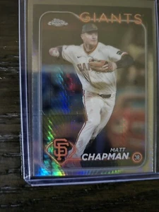 2024 Topps Chrome - Prism Refractor #81 Matt Chapman - Picture 1 of 6