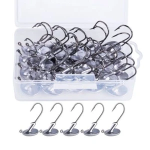 Goture Jig Head Fishing Hooks Tumbler Stand Up For Soft lure 3.5g 5g 7g 10g 14g - Picture 1 of 9