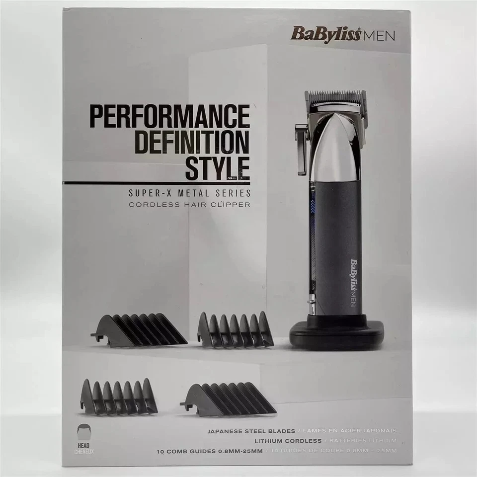 BaByliss Super-X Metal Professioneller Haarschneider, 13-teiliges Set, E 996 E - Bild 1 von 1