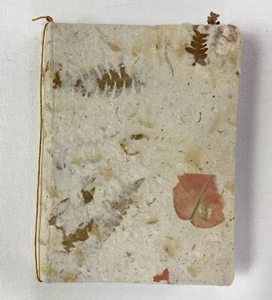 Handcrafted Art Book by Maya Natives, So. Mexicans- Handmade Paper Cover - Picture 1 of 3