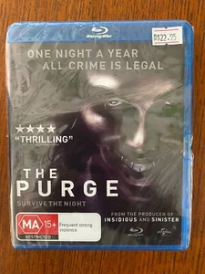 The Purge Blu-ray Region Free New & Sealed - Picture 1 of 1