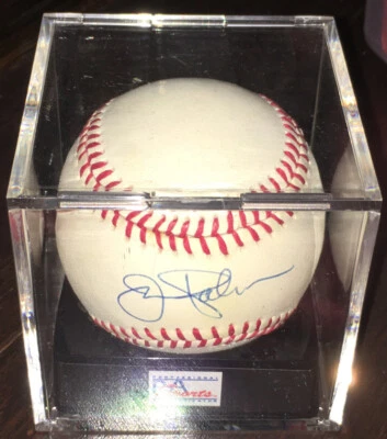 JIM PALMER Autographed Official MLB Bobby Brown Baseball - PSA/DNA Graded Mint 9 - Image 1 of 3