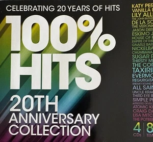 100% HITS: 20TH ANNIVERSARY COLLECTION - Various 4 x CD 2010 EMI Exc Cond! - Picture 1 of 2