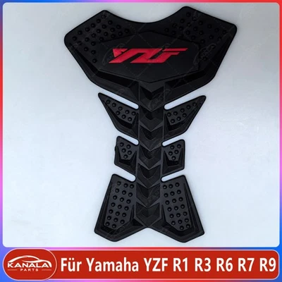 Motorrad Kraftstofftank Schutz Aufkleber Aufkleber Für Yamaha YZF R1 R3 R6 R7 R9 - Bild 1 von 4