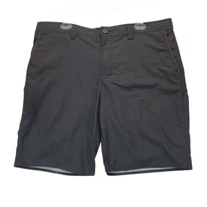 George Shorts Men 38 Gray Nylon Blend Drawstring Casual Walking Stretch Outdoors - Picture 1 of 10