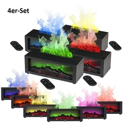 NEW Aroma Diffuser Fireplace Flame Effect for Christmas Air Wellness Gift - Image 1 of 4