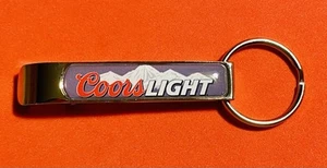 COORS LIGHT Bier Flaschenöffner Schlüsselanhänger Werbeartikel New Old Stock - Bild 1 von 2