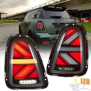 LED Tail Lights For 2007-13 Mini Cooper R56 R57 R58 R59 Rear Lamps w/brake Turn - Picture 1 of 14
