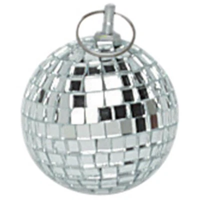 Silver Mirror Ball 50mm 2" inch Disco Glitter  - Image 1 of 3