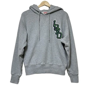 Auth KENZO - Felpa con cappuccio multi donna grigio chiaro verde - Foto 1 di 12