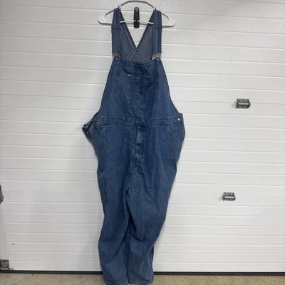 Mono con tirantes artesanal para hombre Denim lavado a la piedra ropa de trabajo talla 50 X 30 nuevo con etiquetas Foto 1 de 4