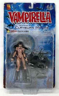 2000 Vampirella esculpida por Clayburn Moore Harris Comics Moore Action Collectibl - Imagem 1 de 4