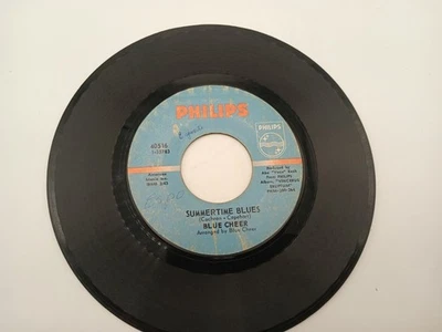 Blue Cheer – Summertime Blues/Out of Focus 45 RPM Vinyl Record Album - Image 1 of 4