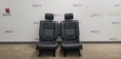 21 TOYOTA SEQUOIA REAR SECOND ROW BUCKET SEAT SET PAIR BLACK LEATHER - Изображение 1 из 4