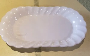 Salem White Swirl Soße oder Butter Basis NUR USA keine Beschädigungen Porzellan - Bild 1 von 3