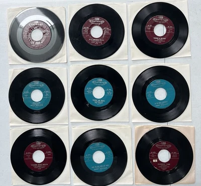 Lot of (9) Jerry Wallace 45 RPM Records - Lot #4 - Image 1 of 2