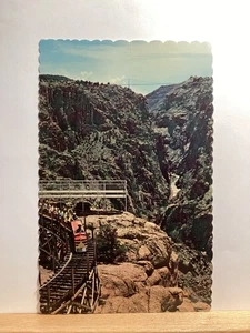 Royal Gorge Scenic Railway/Point Alta Vista: Canon City, CO - Vintage Postcard - Picture 1 of 3