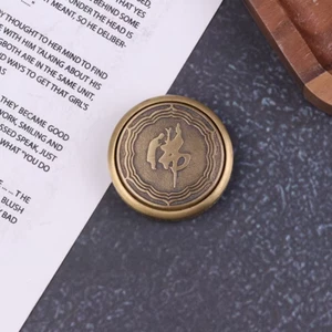 Brass Buddha Fidget Spinner Wheel Adult Haptic ADHD Coin Finger EDC Gadget - UK - Picture 1 of 6