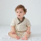 0-12M Baby Short Sleeve Romper Summer One-Piece Lovely Print Jumpsuits