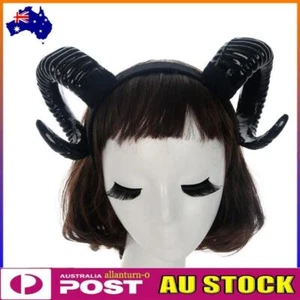 Horns Props Antelope Headband Devil Hair Hoop Sheep Costume Miss Headgear - Picture 1 of 16
