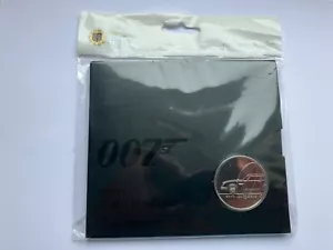 2020 JAMES BOND COIN 1 FIVE 5 POUND ROYAL MINT PACK - Picture 1 of 3