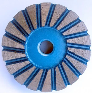 Diamant Schleiftopf Schleifteller Turbo Premium Ø 75 mm M14 Gewinde  - Bild 1 von 2