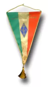 Fanion Drapeau D'Époque Association Italienne Radioamateur - Picture 1 of 6