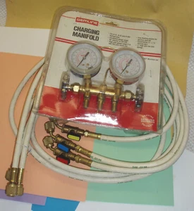 NEU Gemline TB427 Laden und Prüfen Krümmer Ventil Messing HVAC Messgeräte & Schläuche - Bild 1 von 4