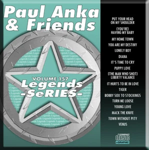 PAUL ANKA &FRIENS LEGEND SERIES KARAOKE CD+G Vol-157 You Are My Destiny,Diana - Picture 1 of 2